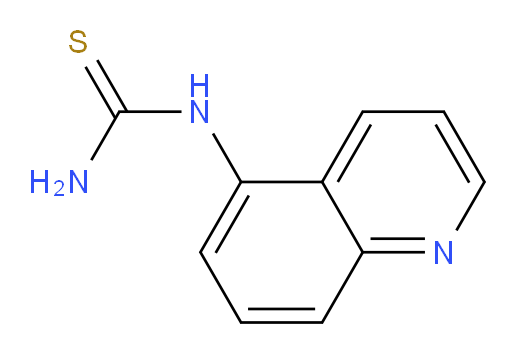 (quinolin-5-yl)thiourea