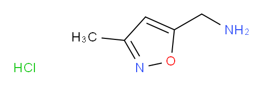 (3-methyl-1,2-oxazol-5-yl)methanamine hydrochloride