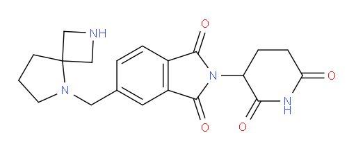 5-({2,5-diazaspiro[3.4]octan-5-yl}methyl)-2-(2,6-dioxopiperidin-3-yl)-2,3-dihydro-1H-isoindole-1,3-dione