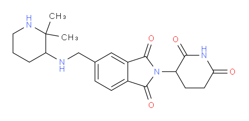5-{[(2,2-dimethylpiperidin-3-yl)amino]methyl}-2-(2,6-dioxopiperidin-3-yl)-2,3-dihydro-1H-isoindole-1,3-dione