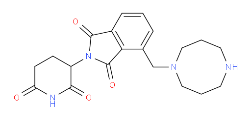 4-[(1,5-diazocan-1-yl)methyl]-2-(2,6-dioxopiperidin-3-yl)-2,3-dihydro-1H-isoindole-1,3-dione