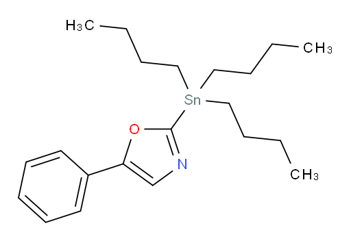 5-phenyl-2-(tributylstannyl)-1,3-oxazole