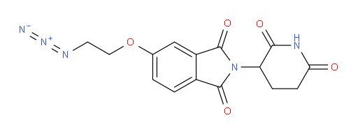 5-(2-azidoethoxy)-2-(2,6-dioxopiperidin-3-yl)-2,3-dihydro-1H-isoindole-1,3-dione