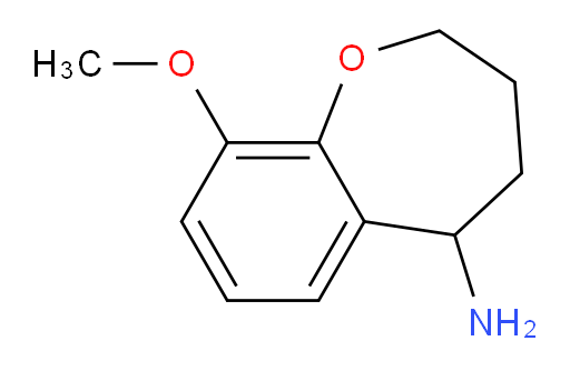 9-methoxy-2,3,4,5-tetrahydro-1-benzoxepin-5-amine