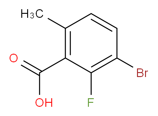 3-bromo-2-fluoro-6-methylbenzoic acid