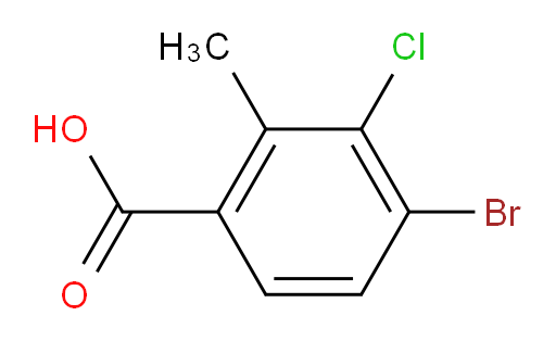 4-bromo-3-chloro-2-methylbenzoic acid