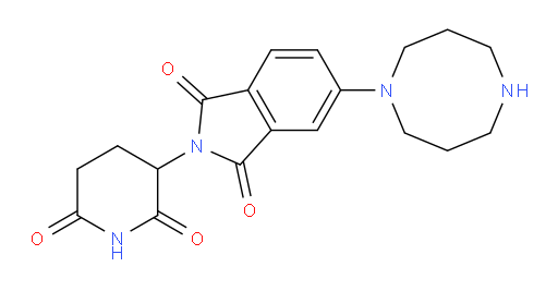 5-(1,5-diazocan-1-yl)-2-(2,6-dioxopiperidin-3-yl)-2,3-dihydro-1H-isoindole-1,3-dione