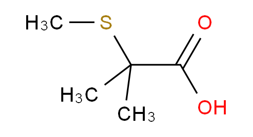 2-methyl-2-(methylsulfanyl)propanoic acid