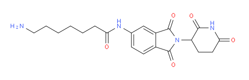 7-amino-N-[2-(2,6-dioxopiperidin-3-yl)-1,3-dioxo-2,3-dihydro-1H-isoindol-5-yl]heptanamide