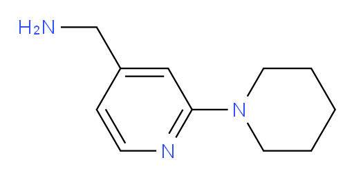 [2-(piperidin-1-yl)pyridin-4-yl]methanamine