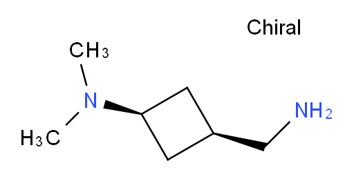 (1s,3s)-3-(aminomethyl)-N,N-dimethylcyclobutan-1-amine