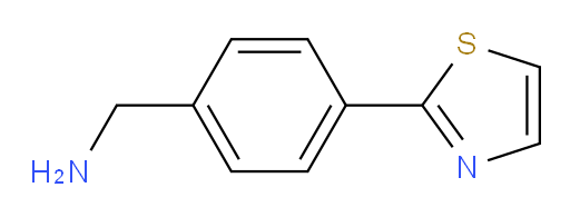 [4-(1,3-thiazol-2-yl)phenyl]methanamine