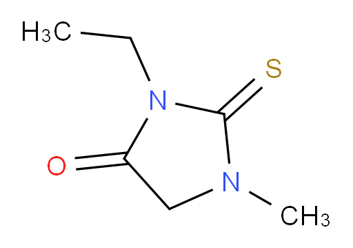 3-ethyl-1-methyl-2-sulfanylideneimidazolidin-4-one