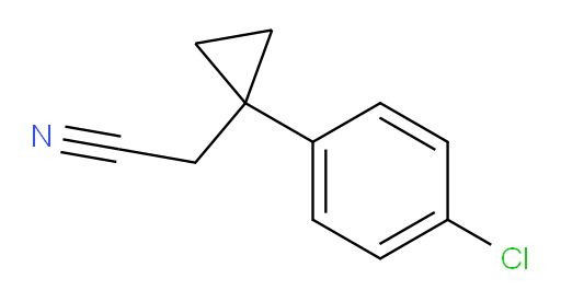 2-[1-(4-chlorophenyl)cyclopropyl]acetonitrile
