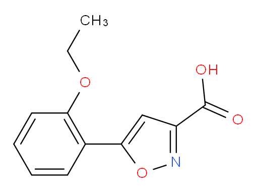 5-(2-ethoxyphenyl)-1,2-oxazole-3-carboxylic acid
