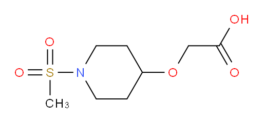2-((1-(methylsulfonyl)piperidin-4-yl)oxy)acetic acid