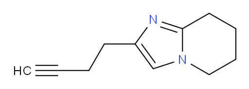 2-(but-3-yn-1-yl)-5H,6H,7H,8H-imidazo[1,2-a]pyridine