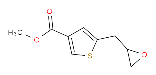 methyl 5-[(oxiran-2-yl)methyl]thiophene-3-carboxylate
