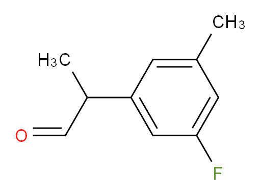 2-(3-fluoro-5-methylphenyl)propanal