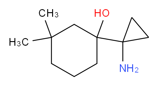 1-(1-aminocyclopropyl)-3,3-dimethylcyclohexan-1-ol