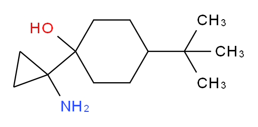 1-(1-aminocyclopropyl)-4-tert-butylcyclohexan-1-ol