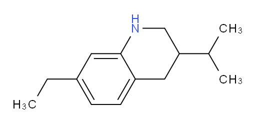 7-ethyl-3-(propan-2-yl)-1,2,3,4-tetrahydroquinoline