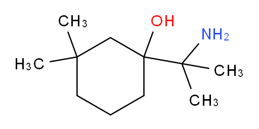 1-(2-aminopropan-2-yl)-3,3-dimethylcyclohexan-1-ol