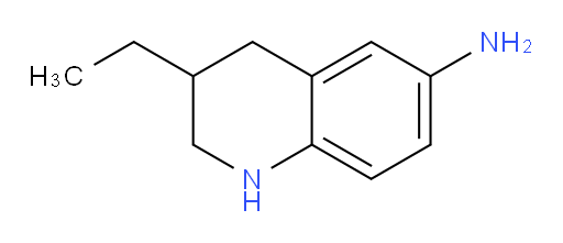3-ethyl-1,2,3,4-tetrahydroquinolin-6-amine