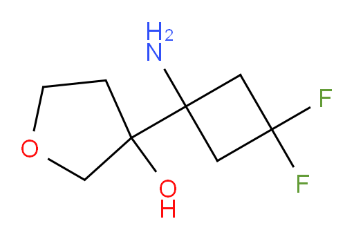3-(1-amino-3,3-difluorocyclobutyl)oxolan-3-ol