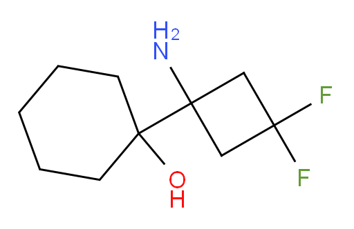 1-(1-amino-3,3-difluorocyclobutyl)cyclohexan-1-ol