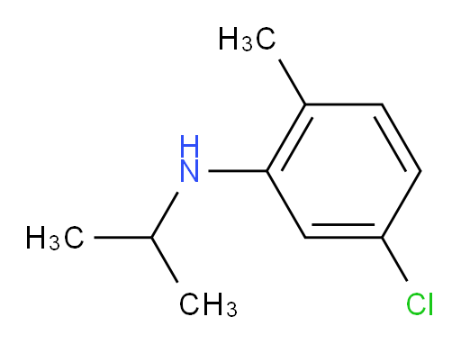 5-chloro-2-methyl-N-(propan-2-yl)aniline