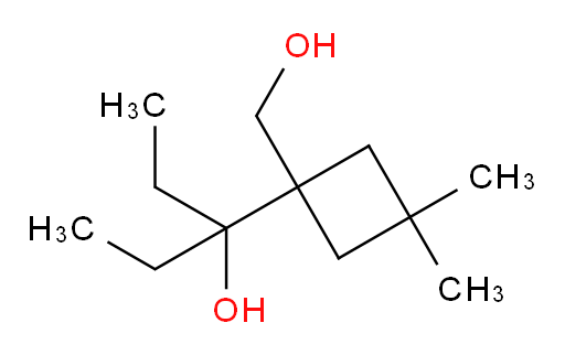 3-[1-(hydroxymethyl)-3,3-dimethylcyclobutyl]pentan-3-ol