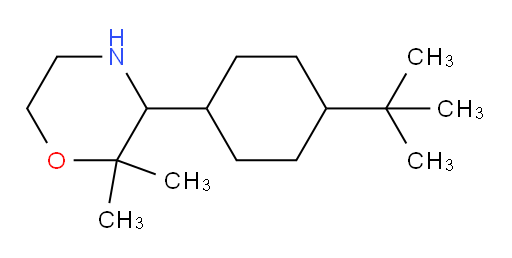 3-(4-tert-butylcyclohexyl)-2,2-dimethylmorpholine
