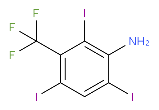 2,4,6-triiodo-3-(trifluoromethyl)aniline