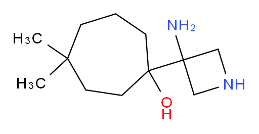 1-(3-aminoazetidin-3-yl)-4,4-dimethylcycloheptan-1-ol