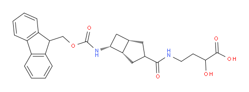 rac-4-{[(1R,5R,6S)-6-({[(9H-fluoren-9-yl)methoxy]carbonyl}amino)bicyclo[3.2.0]heptan-3-yl]formamido}-2-hydroxybutanoic acid