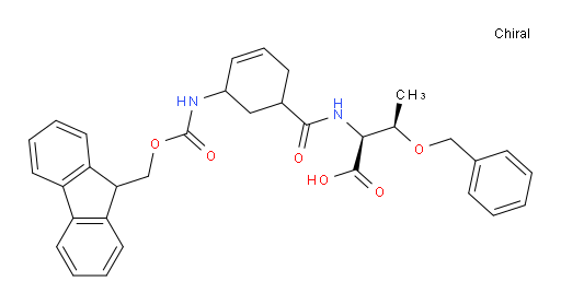 (2S,3R)-3-(benzyloxy)-2-{[5-({[(9H-fluoren-9-yl)methoxy]carbonyl}amino)cyclohex-3-en-1-yl]formamido}butanoic acid