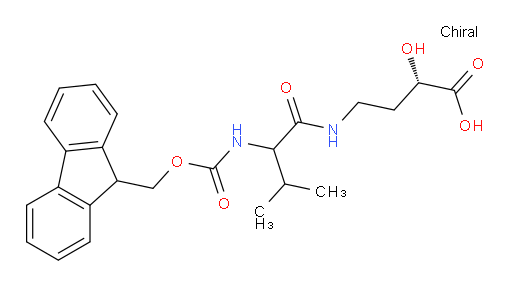 (2S)-4-[2-({[(9H-fluoren-9-yl)methoxy]carbonyl}amino)-3-methylbutanamido]-2-hydroxybutanoic acid