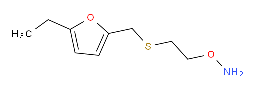 O-(2-{[(5-ethylfuran-2-yl)methyl]sulfanyl}ethyl)hydroxylamine