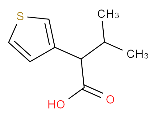 3-methyl-2-(thiophen-3-yl)butanoic acid