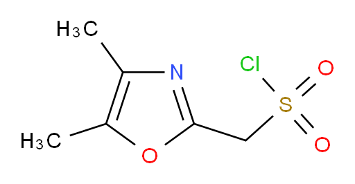 (dimethyl-1,3-oxazol-2-yl)methanesulfonyl chloride