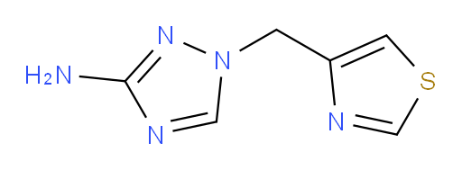 1-[(1,3-thiazol-4-yl)methyl]-1H-1,2,4-triazol-3-amine