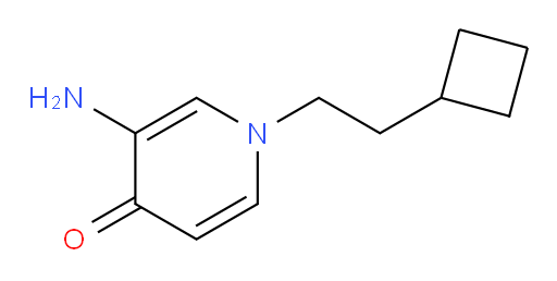 3-amino-1-(2-cyclobutylethyl)-1,4-dihydropyridin-4-one