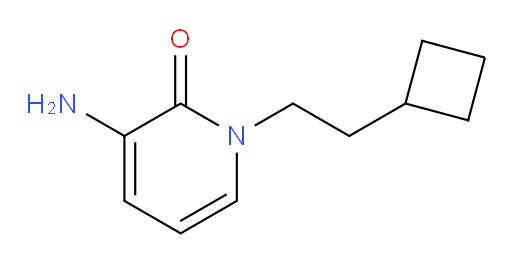 3-amino-1-(2-cyclobutylethyl)-1,2-dihydropyridin-2-one