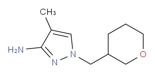 4-methyl-1-[(oxan-3-yl)methyl]-1H-pyrazol-3-amine