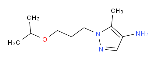 5-methyl-1-[3-(propan-2-yloxy)propyl]-1H-pyrazol-4-amine