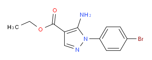 ethyl 5-amino-1-(4-bromophenyl)-1H-pyrazole-4-carboxylate