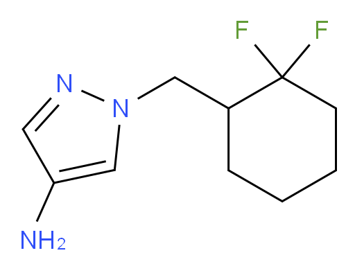 1-[(2,2-difluorocyclohexyl)methyl]-1H-pyrazol-4-amine