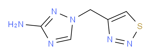 1-[(1,2,3-thiadiazol-4-yl)methyl]-1H-1,2,4-triazol-3-amine