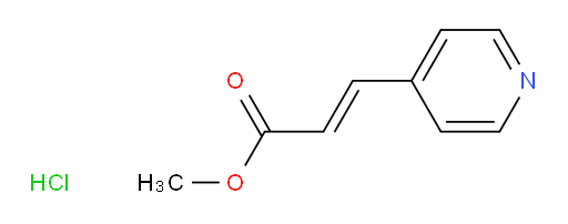 methyl 3-(pyridin-4-yl)prop-2-enoate hydrochloride